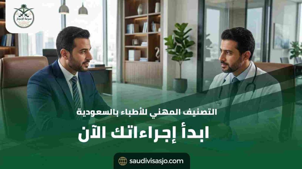 التصنيف المهني للأطباء بالسعودية | ابدأ إجراءاتك الآن