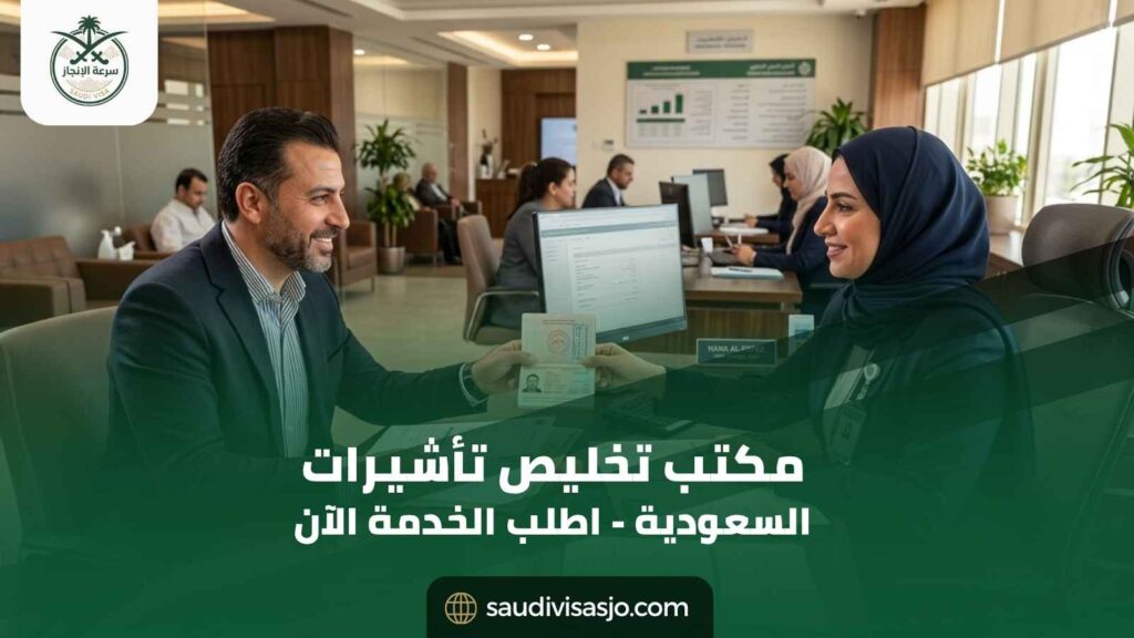 مكتب تخليص تأشيرات السعودية