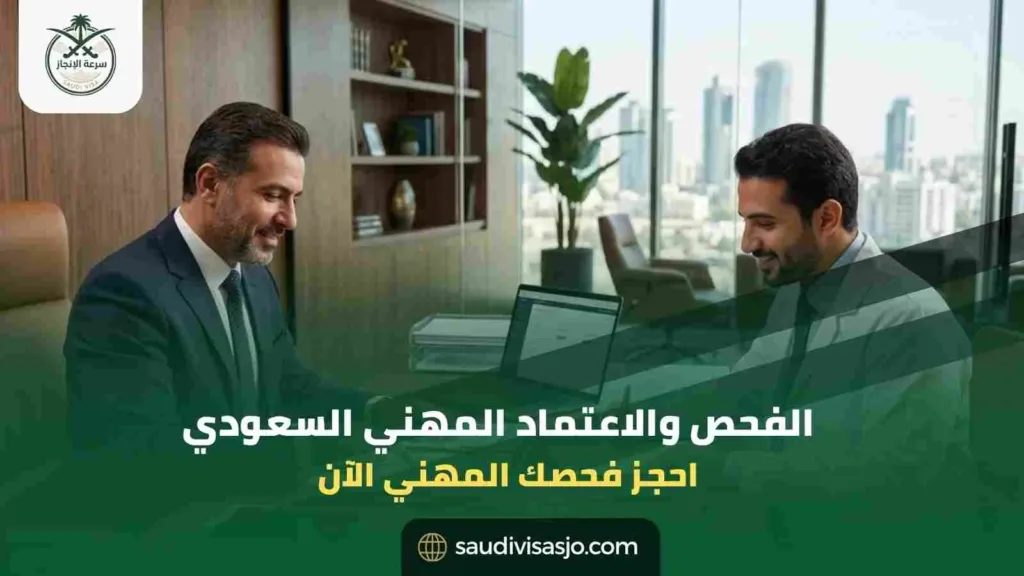 الفحص والاعتماد المهني السعودي | ابدأ التسجيل الآن