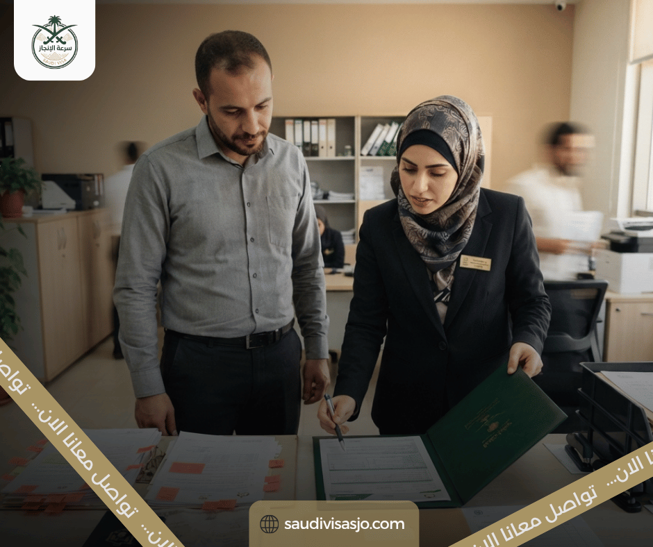 رفض تأشيرة السعودية وإعادة التقديم من الأردن