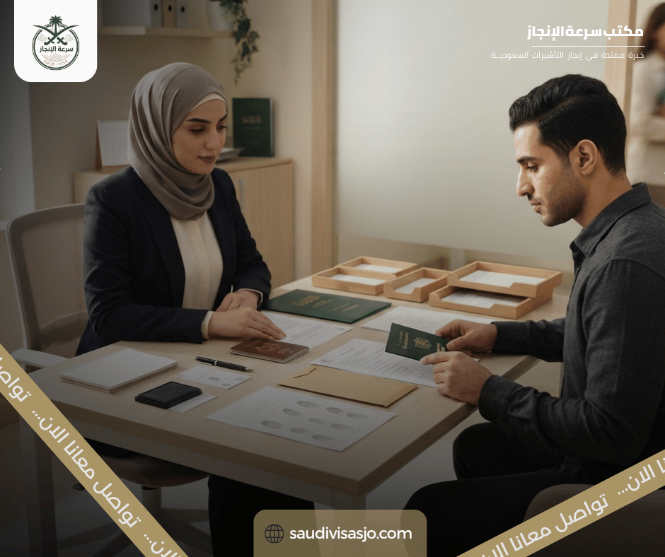 أين يتم أخذ بصمة السعودية في الأردن؟
