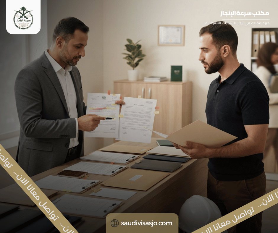 أبرز حالات اختلاف المهنة في تأشيرة العمل السعودية