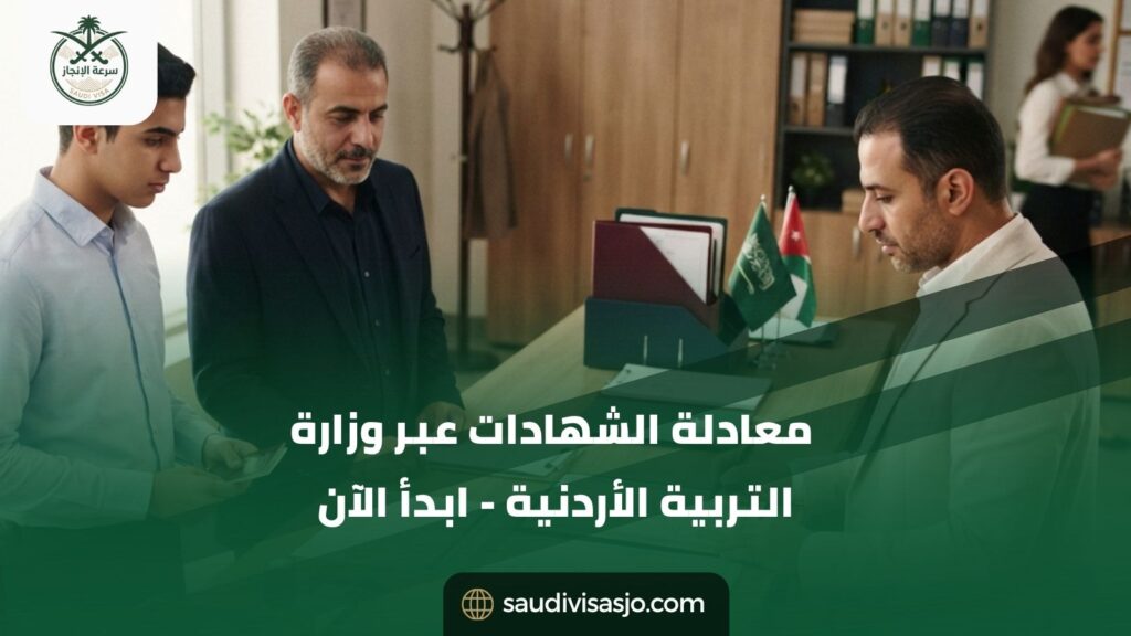 موقع وزارة التربية الأردنية لمعادلة الشهادات | ابدأ طلبك